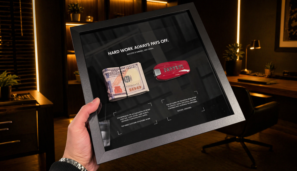 Luxury Motivation Frame (Ferrari Edition)