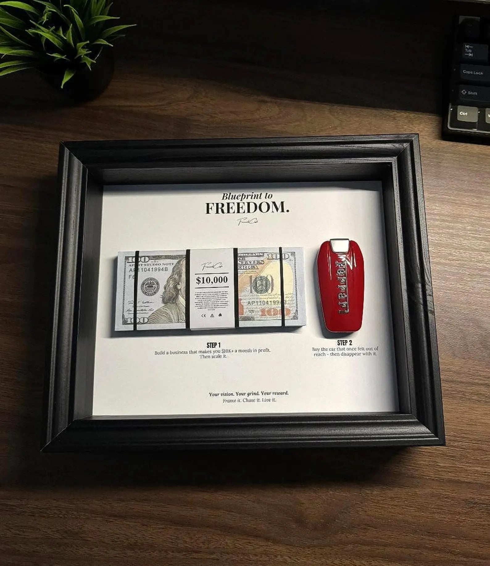 Freedom - Money + Ferrari Key