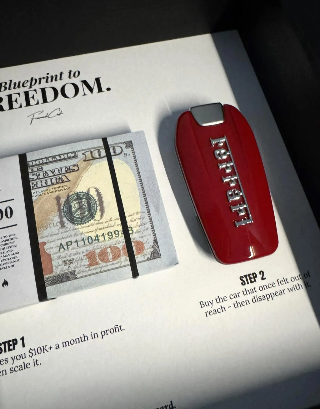 Freedom - Money + Ferrari Key